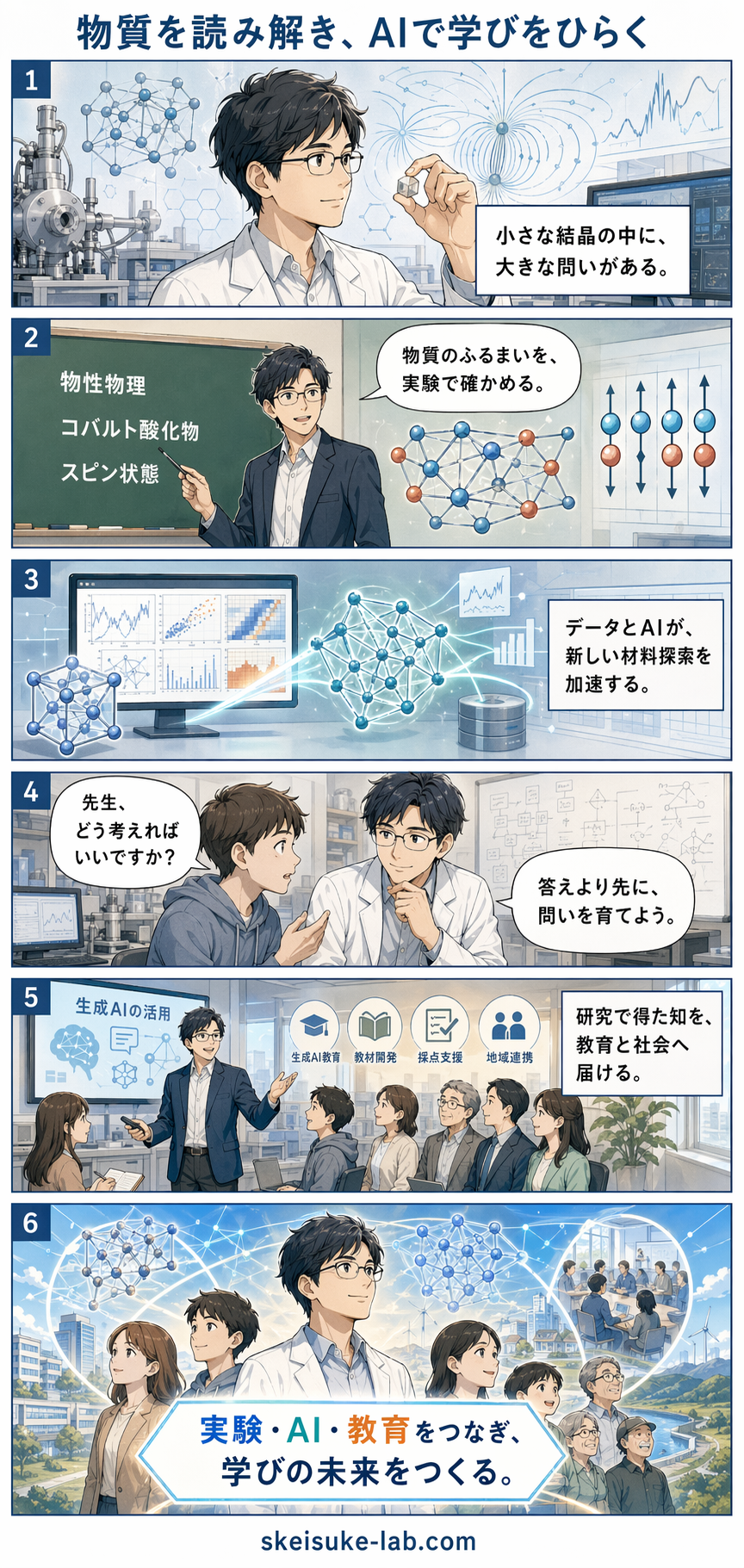 研究室紹介漫画